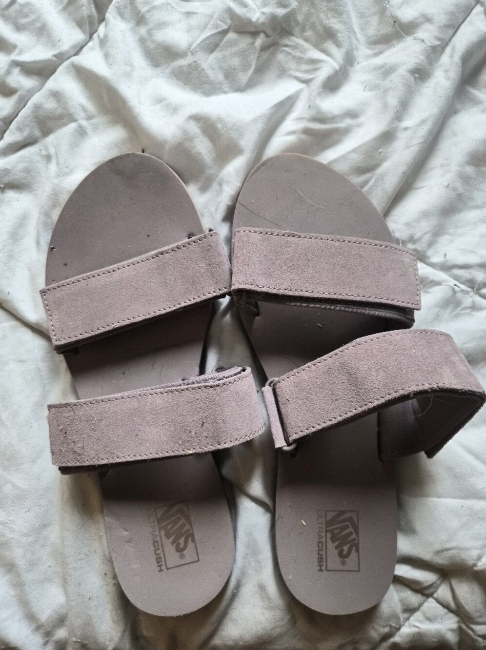 Vans Women's Double-Strap Slide Sandals — Mauve